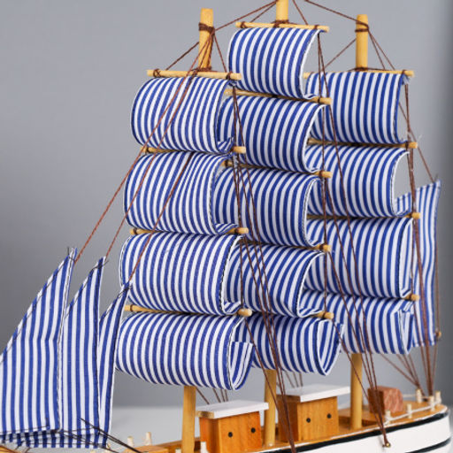 Макет парусного корабля 33х32 см / 3214G /уп 18/ - Галеонтрейд фото 7