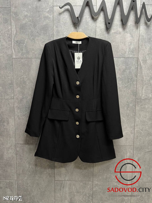 Платье пиджак однотонное - Bruno фото 2