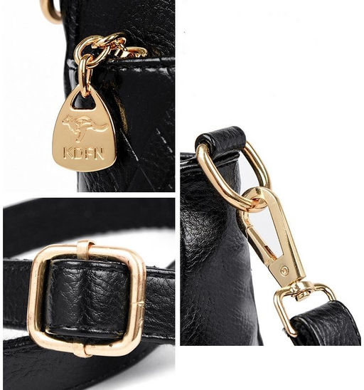 KAIDIFEINIROO Сумка женская с двумя ремнями 8725 фото 21