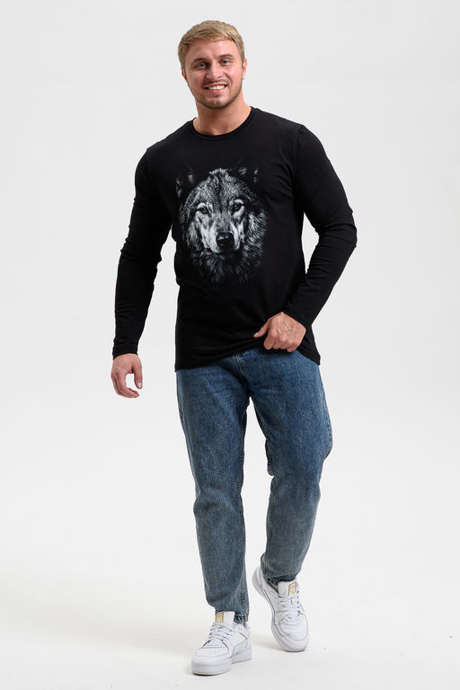 8514/1 Футболка с длинным рукавом мужская