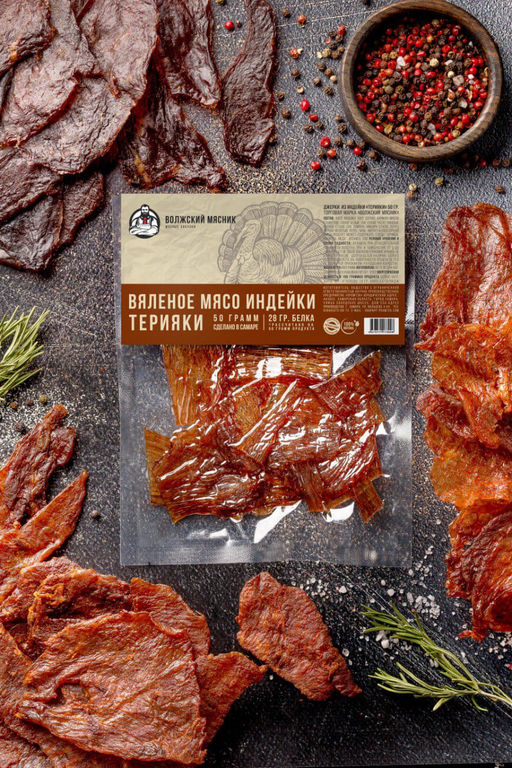 Индейка Джерки Терияки 50 гр, шт