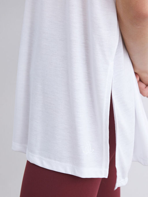 Bisiklet Yaka Oversize Kad?n Spor Ti??rt