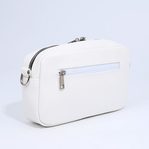 Сумка женская через плечо TEXTURA, маленький размер, цвет белый  фото 2