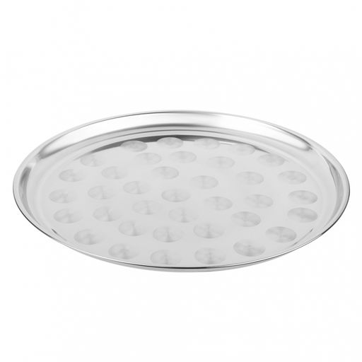 _Поднос нерж круглый 35см арт. 812-104