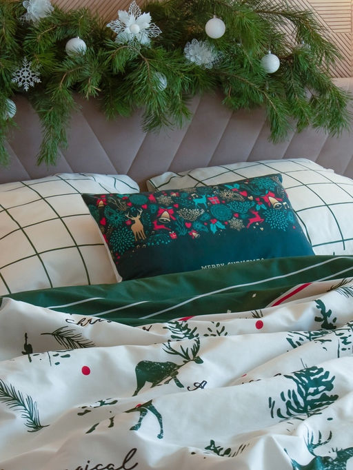 Постельное бельё 2-спальное «Этель» Magical Christmas, бязь