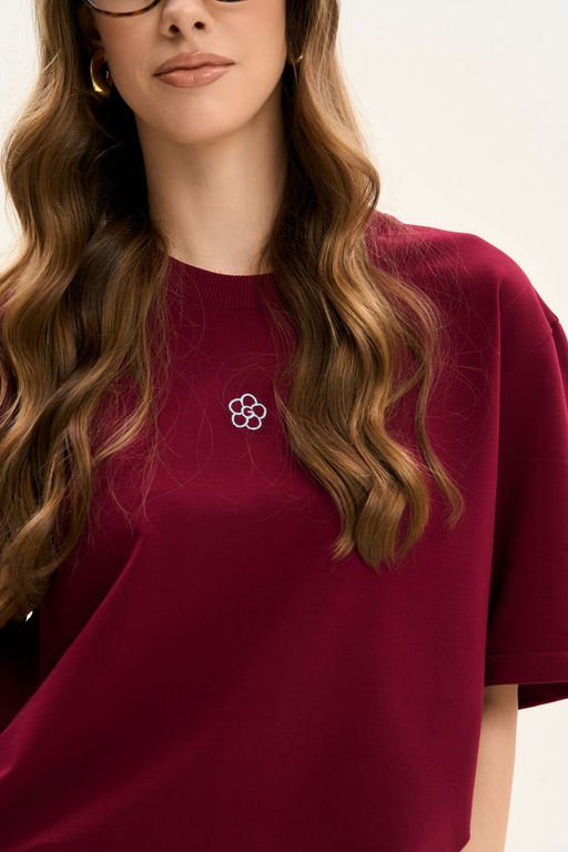 Футболка GO F1001F/12-01.164-170 вишня фото 5