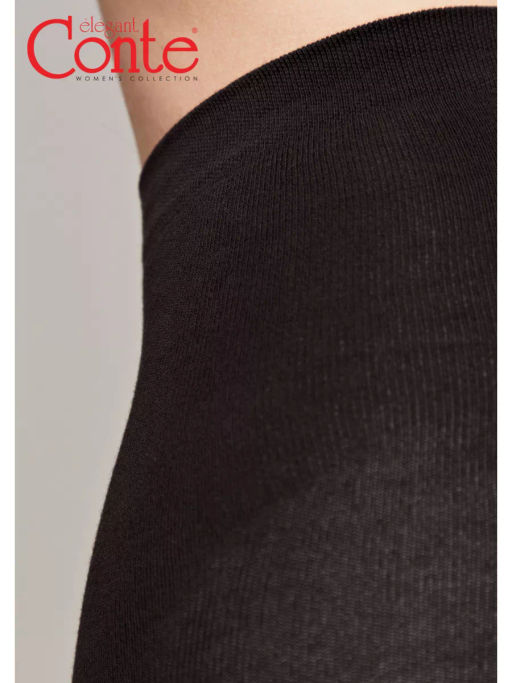 Cotton Leggings 250 (32/1) - nero - Conte elegant фото 5