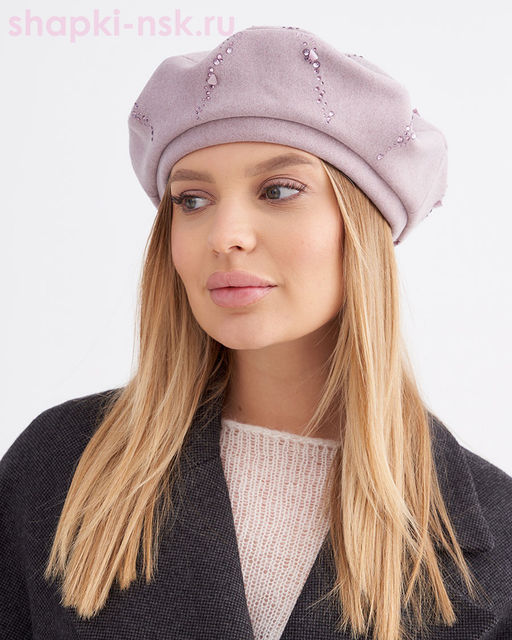 Эмили клетка камни кашемир флис Берет флис (56-58)