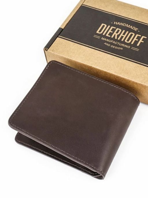 Мужское кожаное портмоне Dierhoff Д 6014-924 - Sergio valentini фото 4