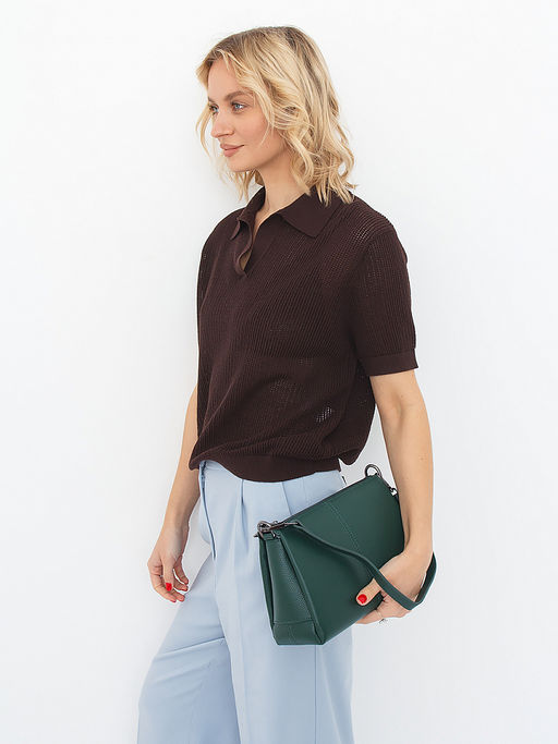 Сумка 8273VG green Vitelli Grassi