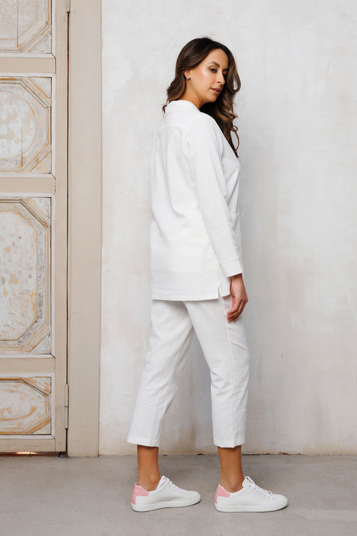 323-1 Жакет льняной женский