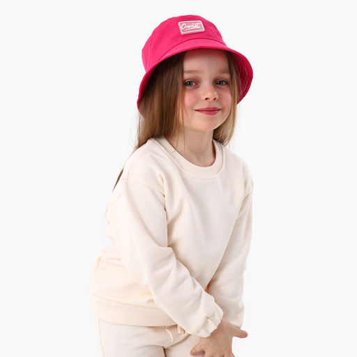 Панама детская для девочки, фуксия, р-р 52-54