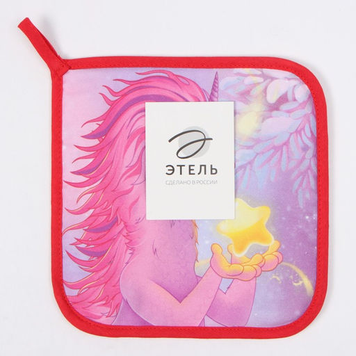 Прихватка Этель Волшебства 19х19 см, 100% хл, ватин 250 г/м2  фото 4
