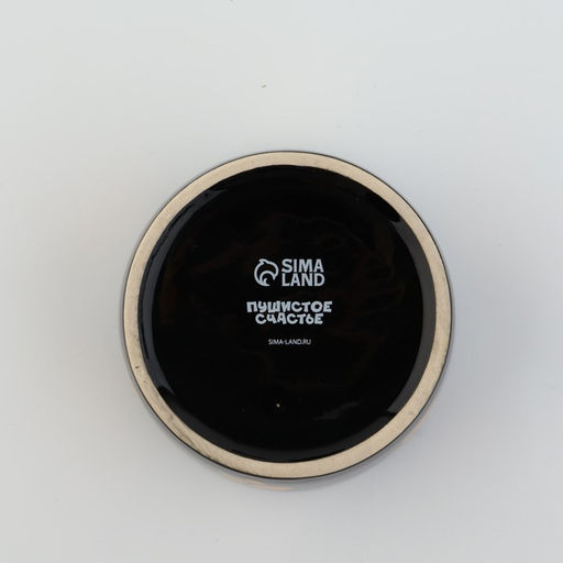 Миска керамическая Веселый котик, 200 мл, для кошек - Пушистое счастье фото 4