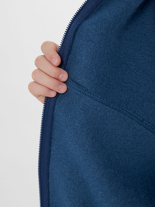 Толстовка для девочек синяя на молнии - Mark formelle фото 3