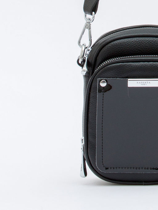 Сумка 2225-4 black Velina Fabbiana-Safenta