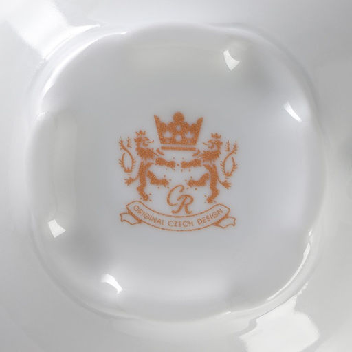 Чашка кофейная Cmielow «Рококо. Гуси», 220 мл, фарфор, белая