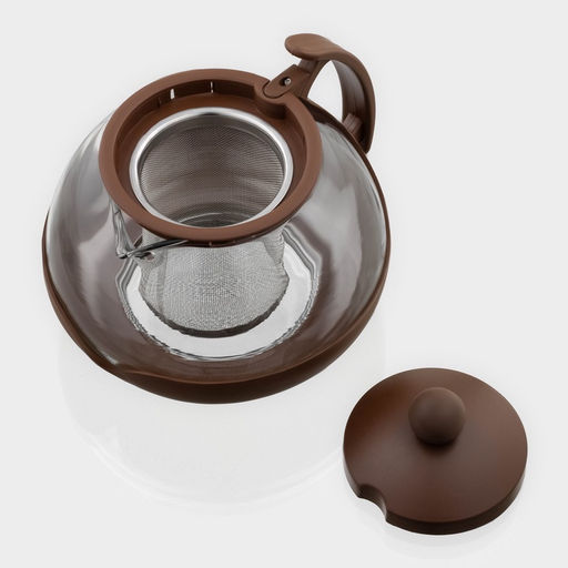 Чайник стеклянный заварочный Фантазия, 750 мл, с металлическим ситом, цвет МИКС - Simaland фото 9