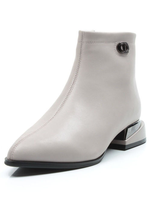 01-PCG266-3 GRAY/BEIGE Ботинки демисезонные женские - No name фото 6