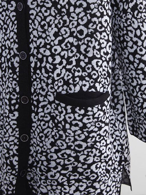 Bisiklet Yaka Desenli Kad?n Triko H?rka