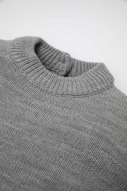 Платье с длинными рукавами для маленьких девочек - Defacto фото 2