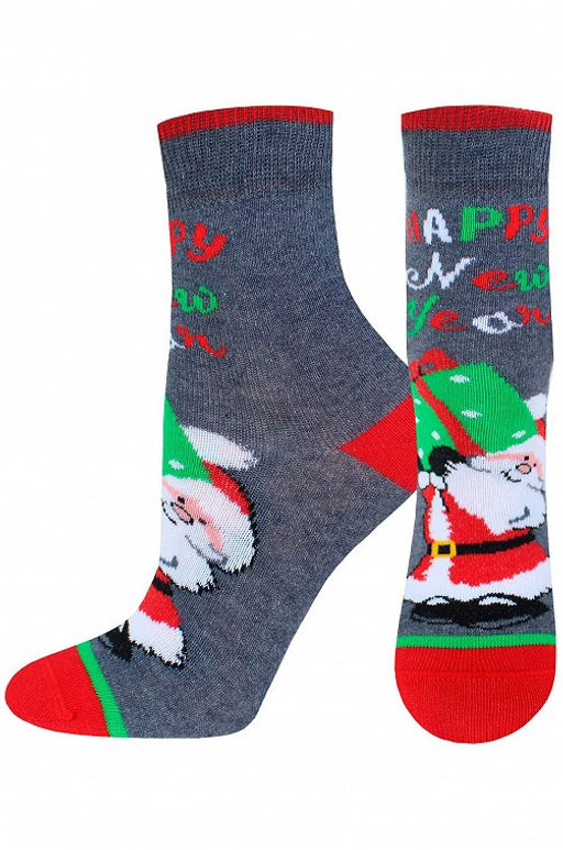 Детские носки с новогодним рисунком Брестские  фото 6