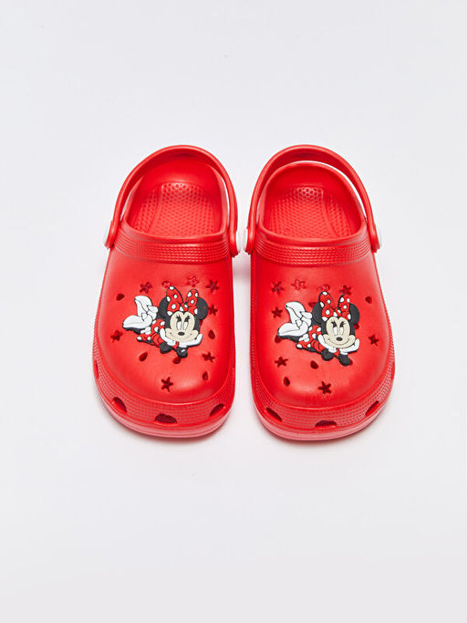 Minnie Mouse Patch Detayl? K?z ?ocuk Plaj Sandaleti - Waikiki фото 3