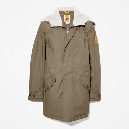 Куртка Timberland Parka MT Kelsey зеленая  фото 4