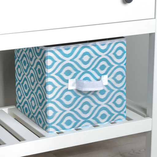 Короб для хранения Доляна Лагуна, 272727 см, бирюзовый  фото 7