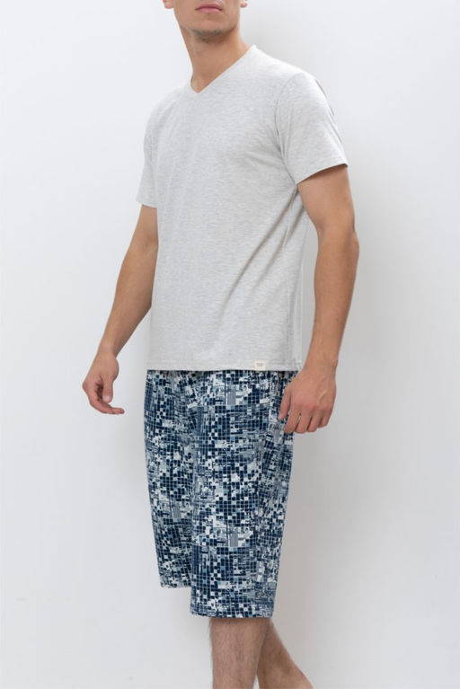 ШОРТЫ МУЖСКИЕ (ПИЖАМНЫЕ) арт. 4107M-45096.1H-073 - Almando melado фото 4