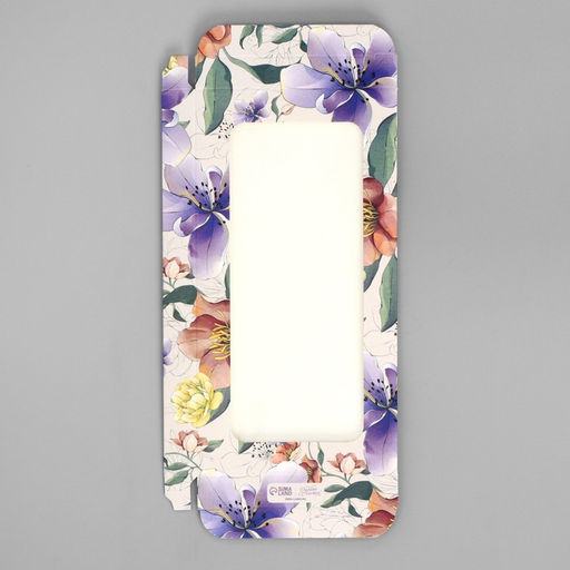 Цена за 5 шт. Коробка для шоколада, кондитерская упаковка С 8 Марта, с окном, 17.3?8.8?1.5 см