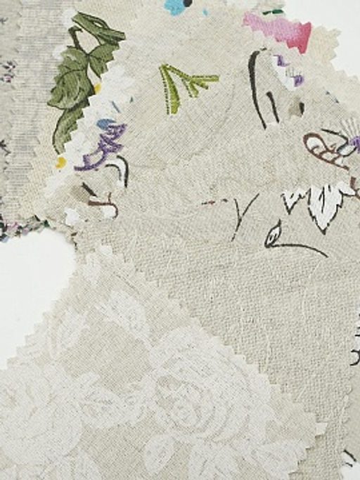 Комплект образцов "Полулен ПОЭМА, ш.1.5м, лен-30%, хлопок-70%"