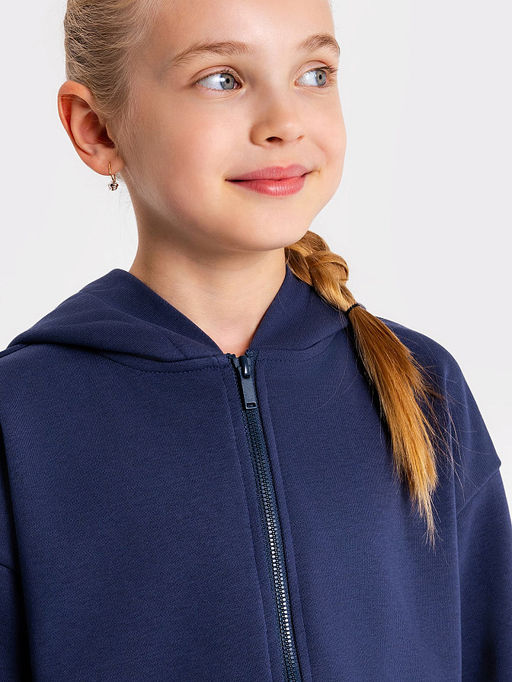 Комплект для девочек (джемпер, брюки) в сером оттенке - Mark formelle фото 4