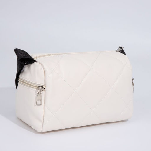 Сумка кросс-боди на молнии, цвет белый - Simaland фото 2