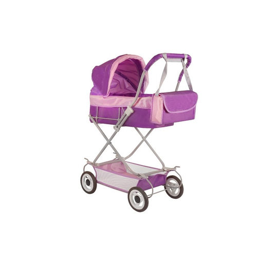 Коляска кукольная №7, цвет сиреневый