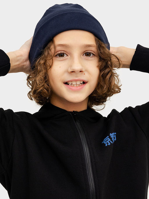 Шапка детская в темно-синем цвете - Mark formelle фото 8
