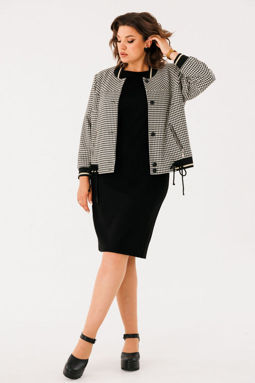 Платье INVITE 4083 черный дизайн - Mira fashion фото 253