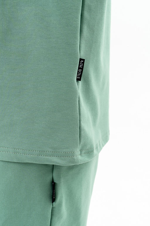 Мужской костюм из хлопкового футера - Solo mio фото 12