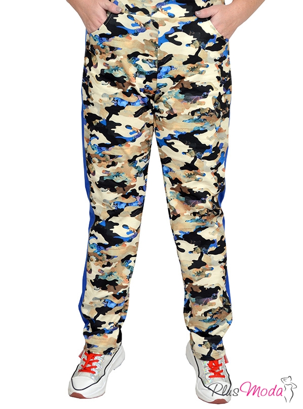 Брюки Модель №1123 размеры 44-84 - Plusmoda фото 2