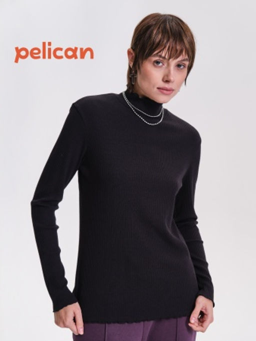 PELICAN, джемпер женский, Черный