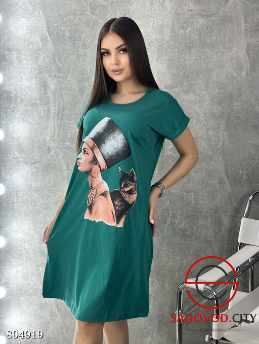 туника женская с рисунком