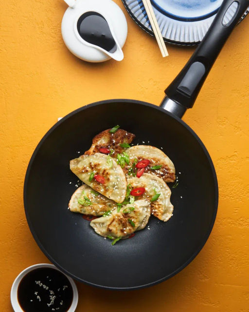 Сковорода Вок Титан со съемной ручкой, 26 см - Нева металл посуда фото 4