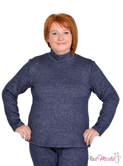 Водолазка Модель №1020 размеры 44-84 - Plusmoda фото 2
