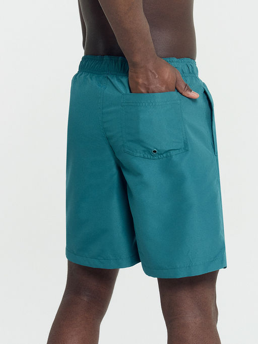 Шорты мужские спортивные в изумрудном цвете - Mark formelle фото 5