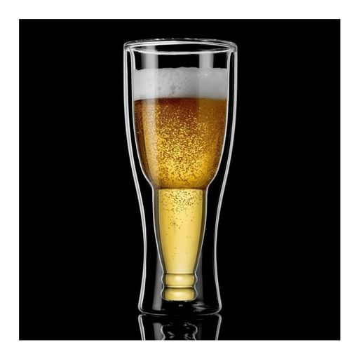 Бокал пивной Walmer Beer с двойными стенками, 0.48 л, цвет прозрачный  фото 6