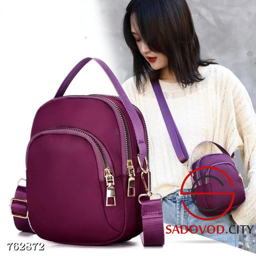 Женская текстильная сумка через плечо - Bruno фото 4