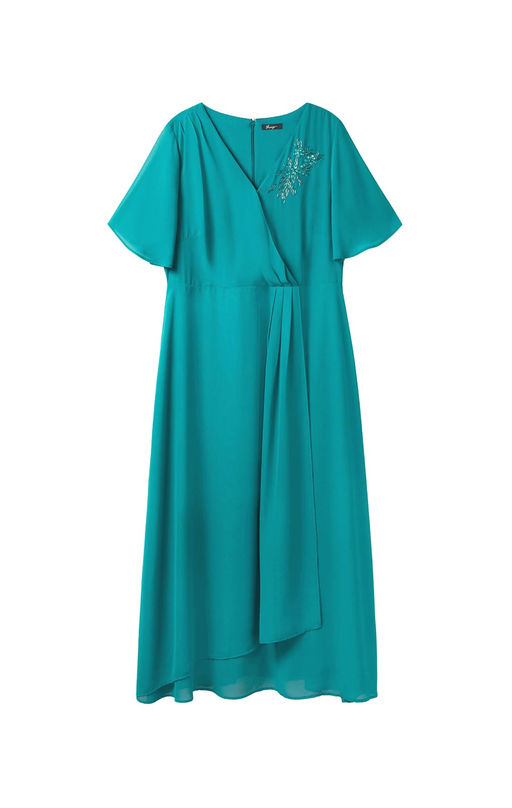 Платье, цвета изумруда - Sheego фото 2