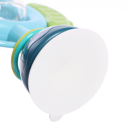 Развивающая игрушка - погремушка «Бегемотик», на присоске