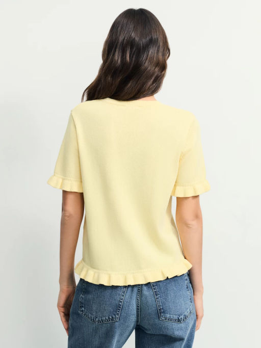 Джемпер с коротким рукавом из вискозы / Zarina