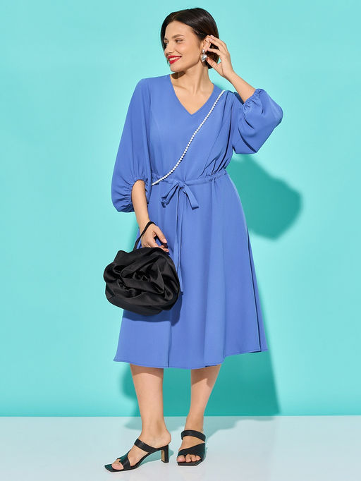 Платье 0327-1а тёмно-голубой - Aquarell фото 30